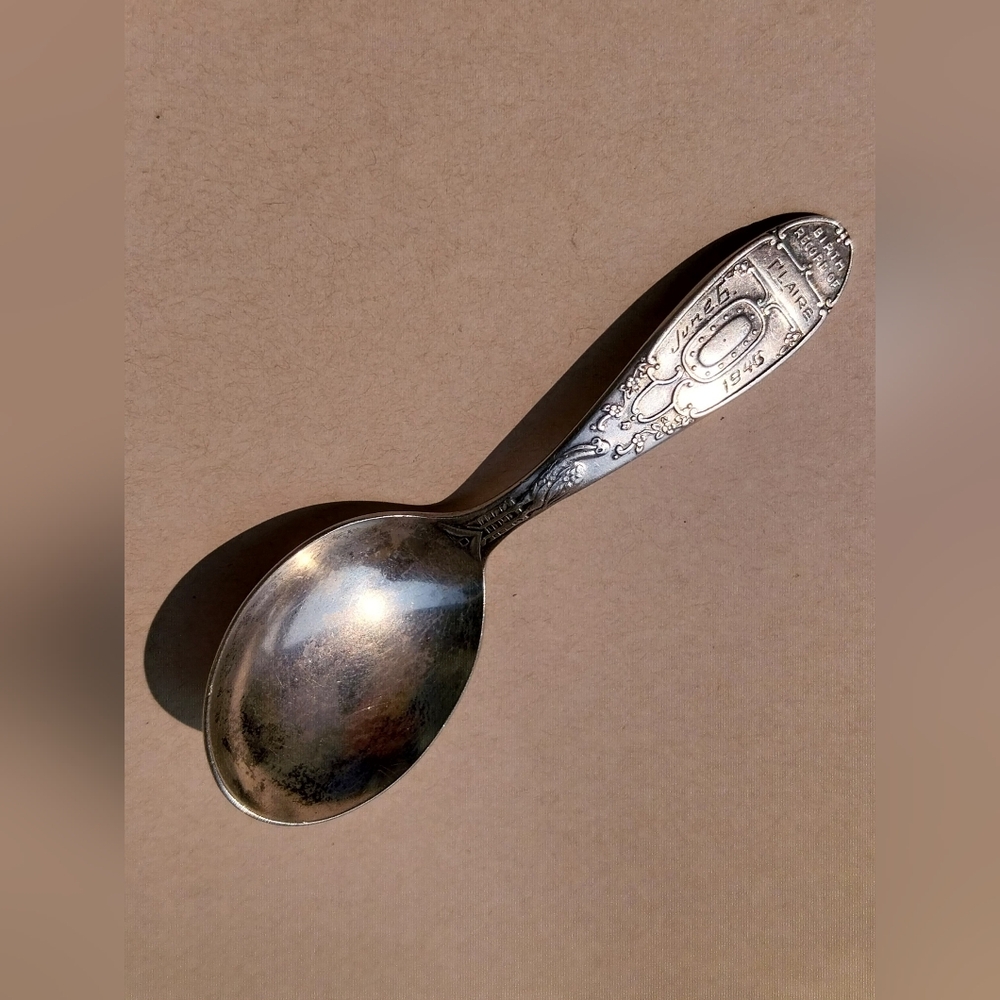 Silver Sterling Baby Spoon - Picture 11 of 15